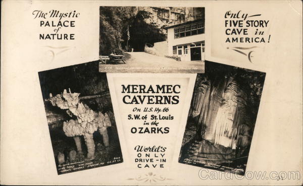 Views of Meramec Caverns Sullivan Missouri