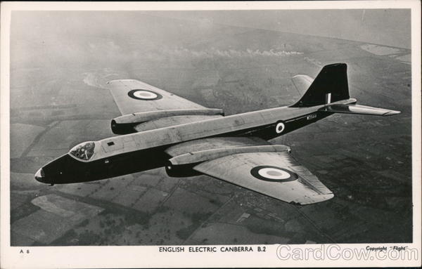 English Electric Canberra B.2 Aircraft
