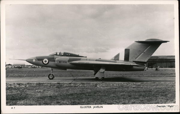 Gloster Javelin Aircraft