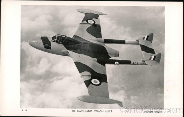 De Havilland Venom M K 2 Aircraft