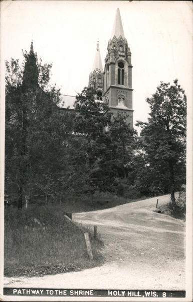 Pathway to the Shrine Holy Hill Wisconsin
