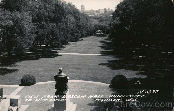 View From Bascom Hall, University of Wisconsin Madison