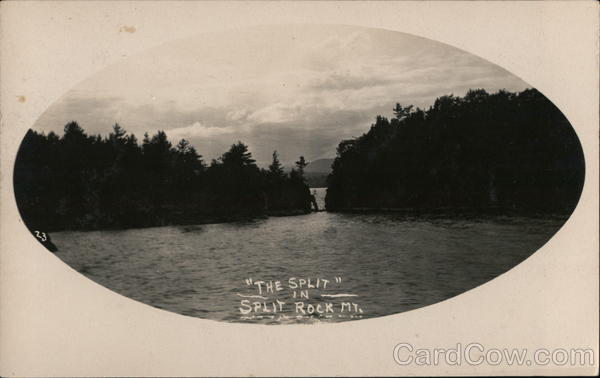 The Split, Split Rock Mountain Essex New York