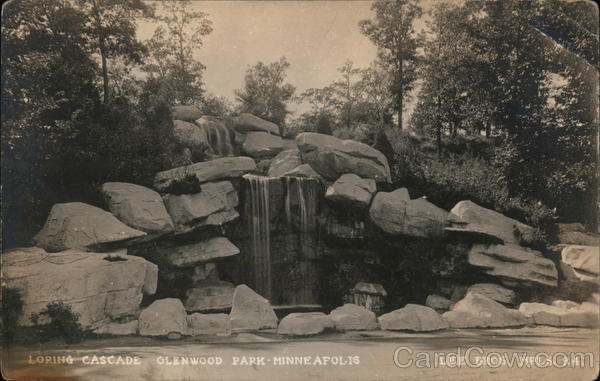Loring Cascade in Glenwood Park Minneapolis Minnesota