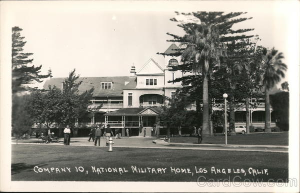 Company 10, National Military Home Los Angeles California