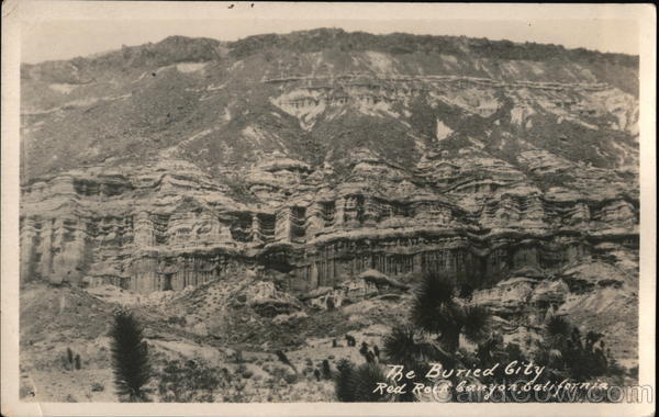 The Buried City, Red Rock Canyon Cantil California
