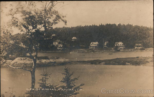 View of Murray Hill Boothbay Maine