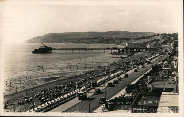 View of Beach Sandown Bay England