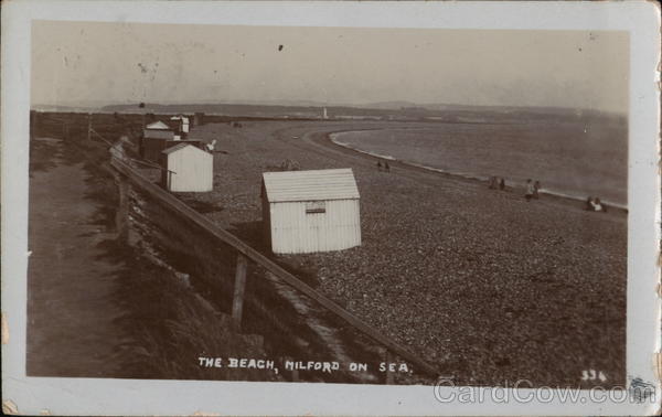 The Beach Milford on Sea England Hampshire