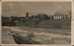 Edgar House, City Walls Chester, England Cheshire Postcard Postcard Postcard