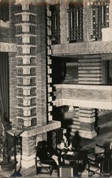Lobby, Imperial Hotel Postcard