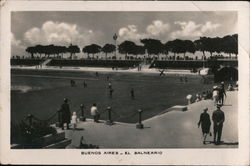 El Balneario Postcard