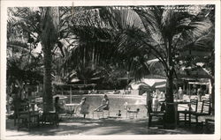 Hotel Swimming Pool Postcard