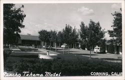 Rancho Tehama Motel Postcard