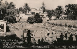 Old Hearst Ranch Pleasanton, CA Postcard Postcard Postcard