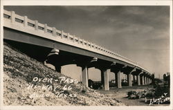 Overpass Hi-Way 66 Alice, TX Postcard Postcard Postcard