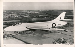Hawker Hunter Postcard