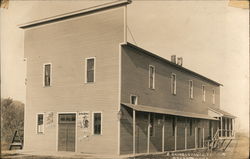 Large Building, Theater? Postcard