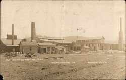 Elk Flint Bottle Factory Postcard