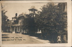 The Walter Sanitarium, Walter's Park Wernersville, PA Postcard Postcard Postcard
