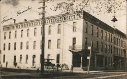 Large Building, Downtown Postcard