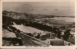 Alameda Gardens and Dock Yard Postcard