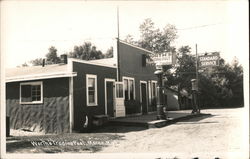 Worth's Trading Post and Standard Service Postcard