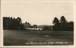 Lake Spofford Club Golf Course New Hampshire Postcard Postcard Postcard