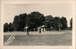No. 8 Green, Golf Club Postcard