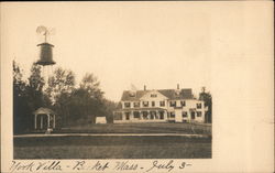 York Villa Postcard