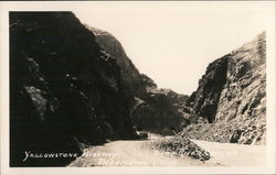Yellowstone Highway, Wind River Canyon Postcard