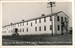 Nurses Quarters, Vet's Admin. Facility Los Angeles, CA Postcard Postcard Postcard