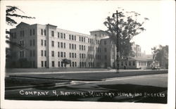 Company 4, National Military Home Los Angeles, CA Postcard Postcard Postcard