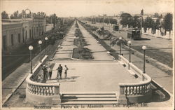 Mendoza, Paseo de la Alameda, Col. Fajardo 100. Argentina Postcard Postcard Postcard