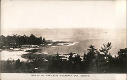 One of the Many Bays, Killarney, Ont. Canada. Postcard