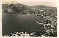 Rotary Club Lugano Switzerland Postcard Postcard Postcard