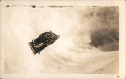 Bobsled, Lake Placid Club Postcard