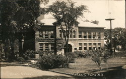 High School Hudson Falls, NY Postcard Postcard Postcard