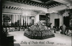 Lobby of Drake Hotel Chicago, IL Postcard Postcard Postcard