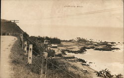 View of Beach Postcard