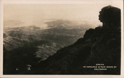 Spinx, Mt. Tamalpais & Muir Woods Railway Route Postcard