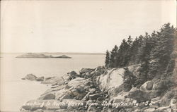 Looking to North Haven From Stonington Postcard