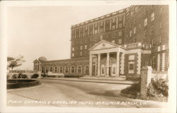 Main Entrance, Cavalier Hotel Postcard