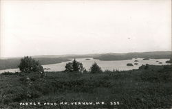 Parker Pond, Mt. Vernon, ME 335 Mount Vernon, ME Postcard Postcard Postcard