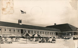Seaside Bathhouse Gooch's Beach Postcard