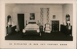 As displayed in our 18th century room - Fairfield Furniture Inc Postcard