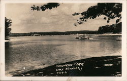 Henderson Ferry, Lake Norfork Mountain Home, AR Postcard Postcard Postcard