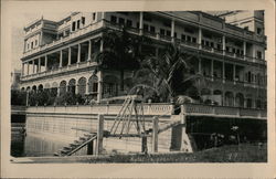 Large Hotel Postcard