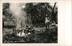 Asado Criollo - Argentinian Barbeque Postcard