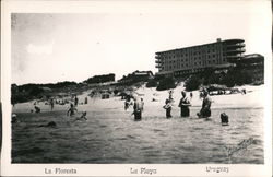 La Playa La Floresta, Uruguay Postcard Postcard 
